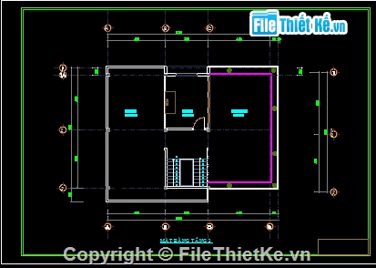 Nhà 1 TH+2.5 tầng nổi,Nhà ở kết hợp kinh doanh 8.7x12.5m,Nhà KT 8.7x12.5 m gồm 1 TH và 2.5 tầng nổi