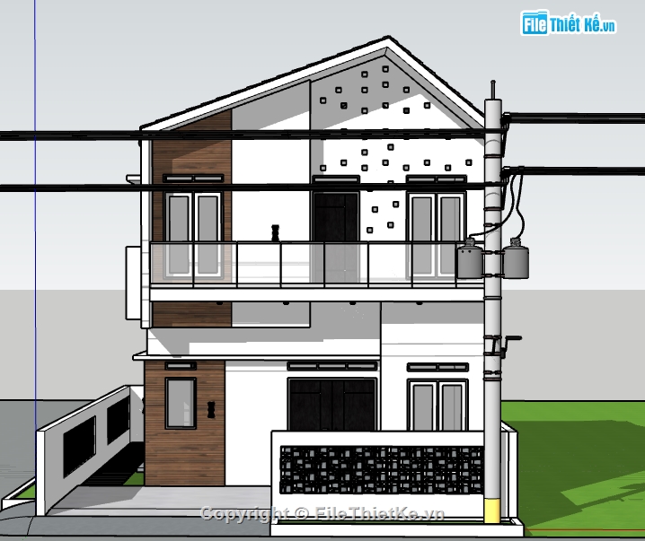 nhà 2 tầng,bản vẽ su nhà 2 tầng,nhà 2 tầng đẹp