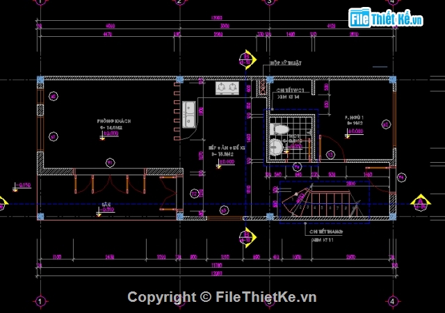 nhà 2.5 tầng,bản vẽ nhà 2.5 tầng,kiến trúc nhà 2.5 tầng đẹp