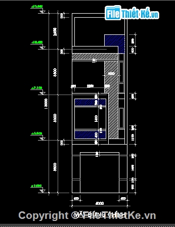 Mẫu nhà 3 tầng mặt tiền 4m,Nhà 3 tầng 4x14.7m,Nhà 3 tầng hiện đại có phối cảnh