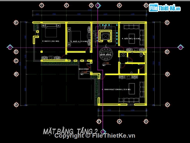 3 tầng,nhà 3 tầng,file cad 3 tầng,file nhà 3 tầng