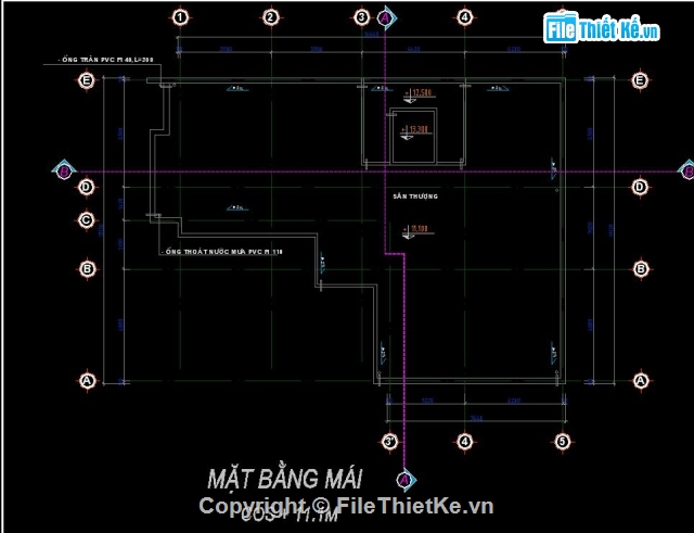 3 tầng,nhà 3 tầng,file cad 3 tầng,file nhà 3 tầng