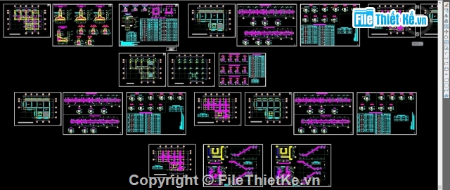 3 tầng,nhà 3 tầng,file cad 3 tầng,file nhà 3 tầng