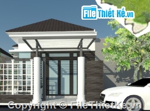 biệt thự 1 tầng,file cad biệt thự 1 tầng,cad biệt thự 1 tầng