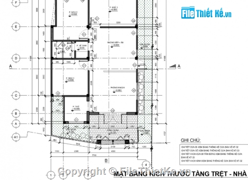 biệt thự 1 tầng,file cad biệt thự 1 tầng,cad biệt thự 1 tầng