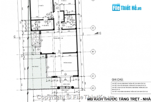 biệt thự 1 tầng,file cad biệt thự 1 tầng,cad biệt thự 1 tầng
