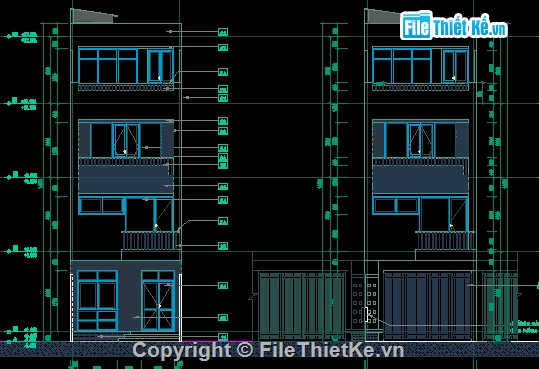 Nhà 4 tầng 5x16,Nhà lô phố 4 tầng,Nhà phố hiện đại 4 tầng 5x16m