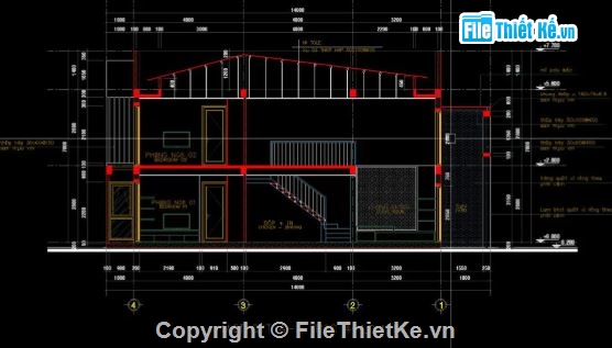 Nhà phố 2 tầng,revit nhà phố 2 tầng,nhà phố 2 tầng file revit,file revit nhà phố 2 tầng