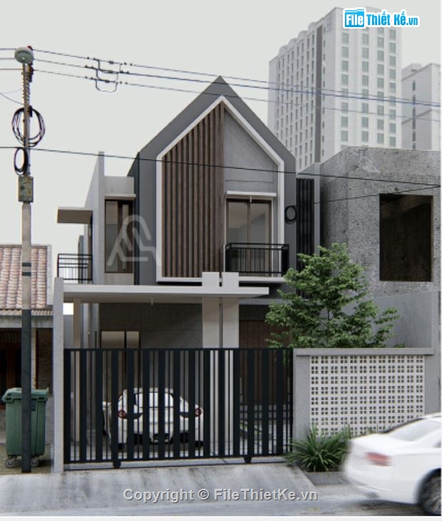 su nhà phố,file sketchup nhà phố,model su nhà phố