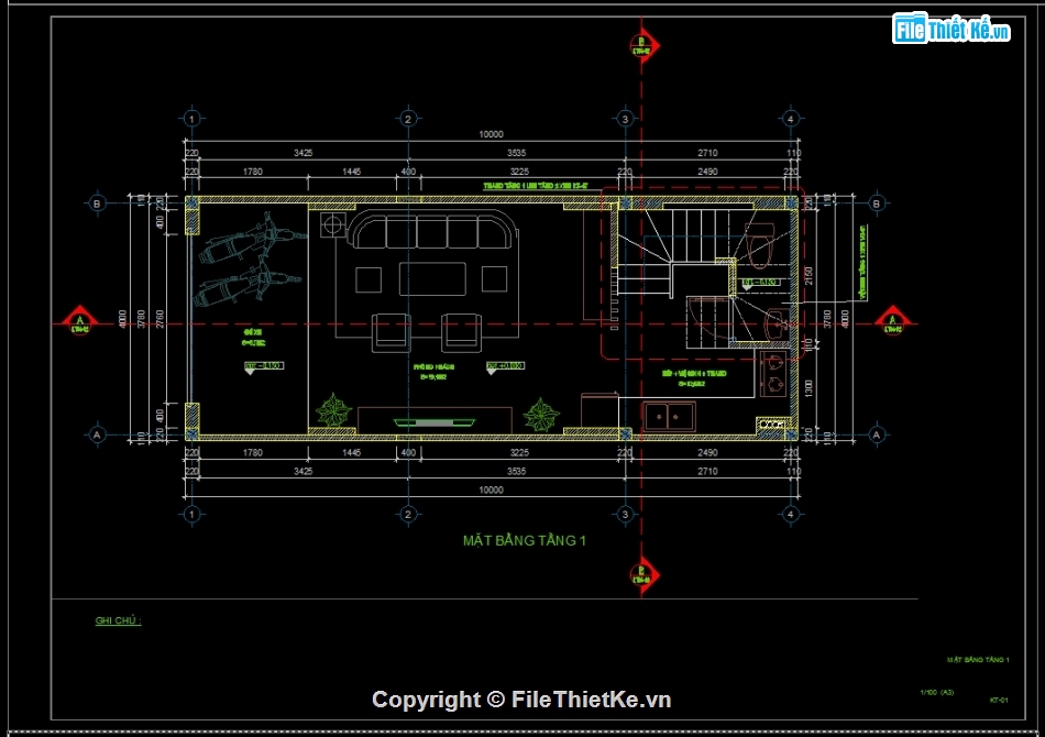 nhà phố 3 tầng,nhà phố cổ điển,bản vẽ nhà phố 3 tầng,nhà phố 3 tầng file cad