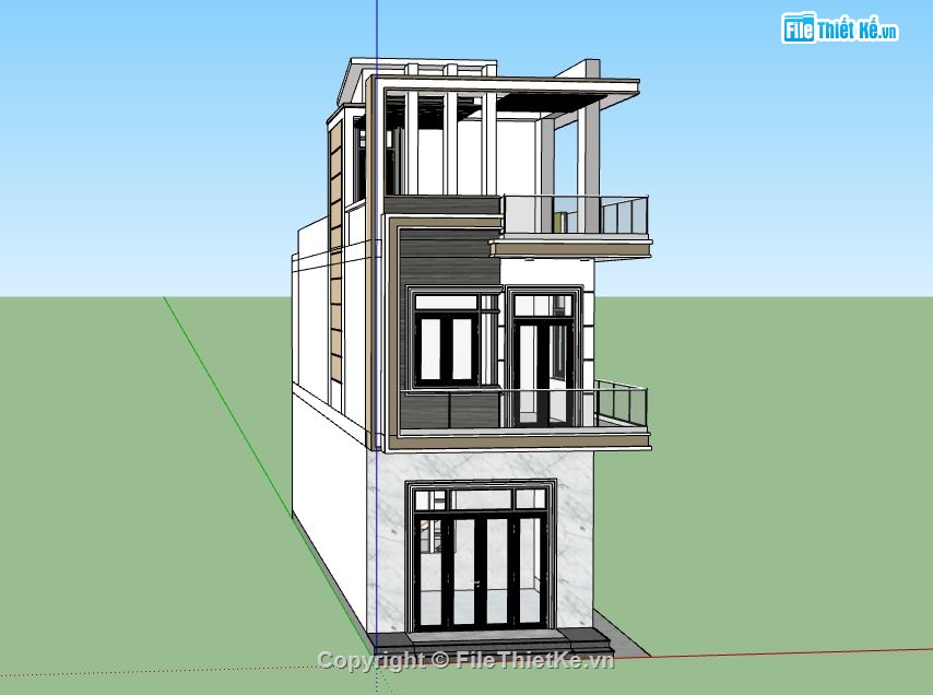 nhà phố 3 tầng,mẫu nhà 3 tầng,su nhà phố 3 tầng