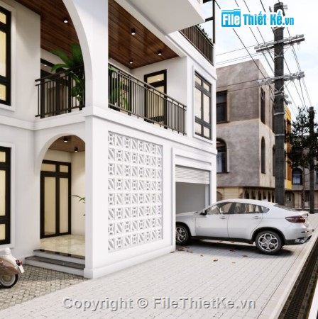 nhà phố 3 tầng,mẫu nhà phố đẹp,mẫu nhà 3 tầng