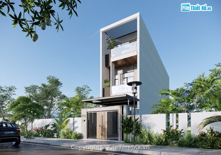 nhà phố 3 tầng,nhà phố 3 tầng su,model su nhà 3 tầng