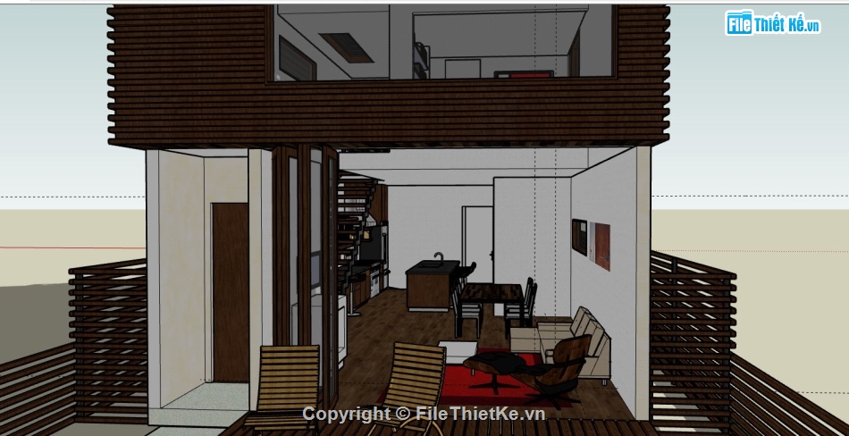 su nhà phố,model su nhà phố,file sketchup nhà phố