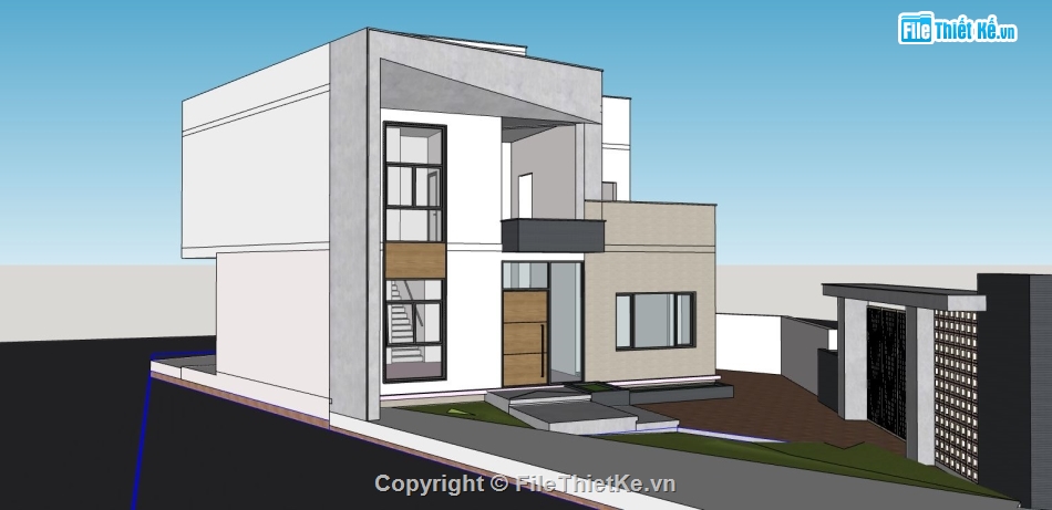 Mẫu nhà phố,su nhà phố 3 tầng,model su nhà 3 tầng