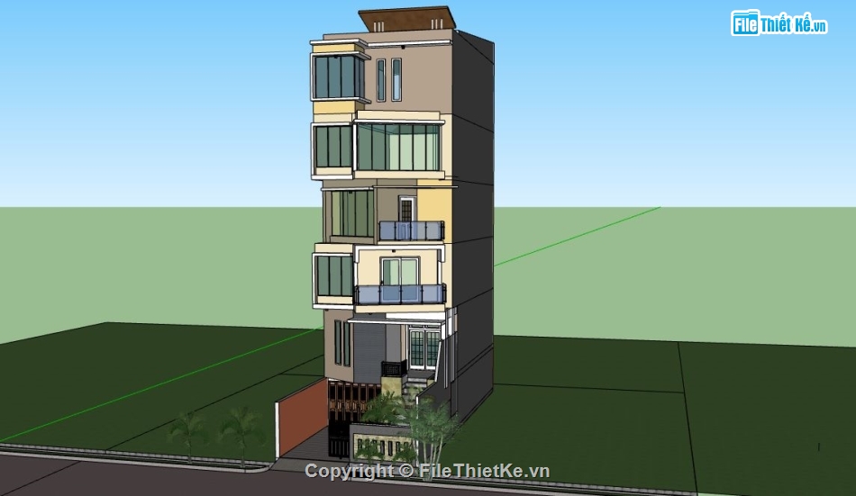 su nhà phố,model su nhà phố,su nhà phố 4 tầng