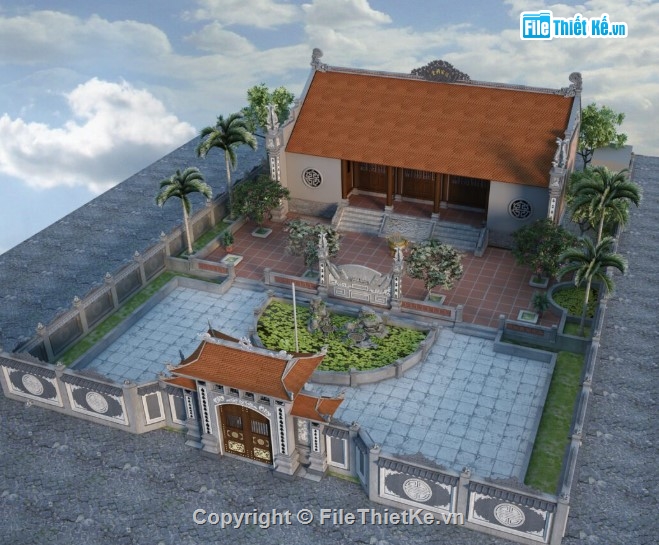 3dmax nhà thờ,mẫu nhà thờ,nhà thờ 3dmax