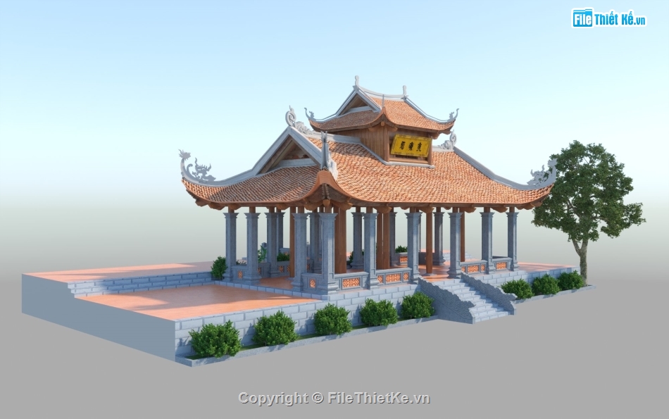 mẫu chùa,chi tiết mái,chùa,file cad chùa đẹp,bản vẽ chi tiết chùa,mẫu nhà tiền tế chi tiết