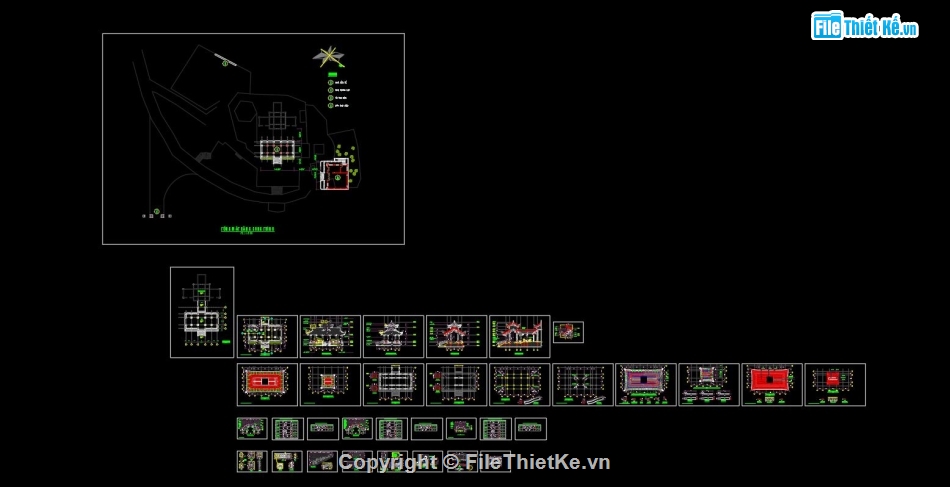 mẫu chùa,chi tiết mái,chùa,file cad chùa đẹp,bản vẽ chi tiết chùa,mẫu nhà tiền tế chi tiết