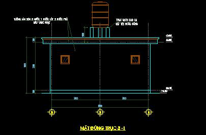 nhà vệ sinh,mẫu vệ sinh trường tiểu hoc,Mẫu nhà vệ sinh,WC 4x6.6m