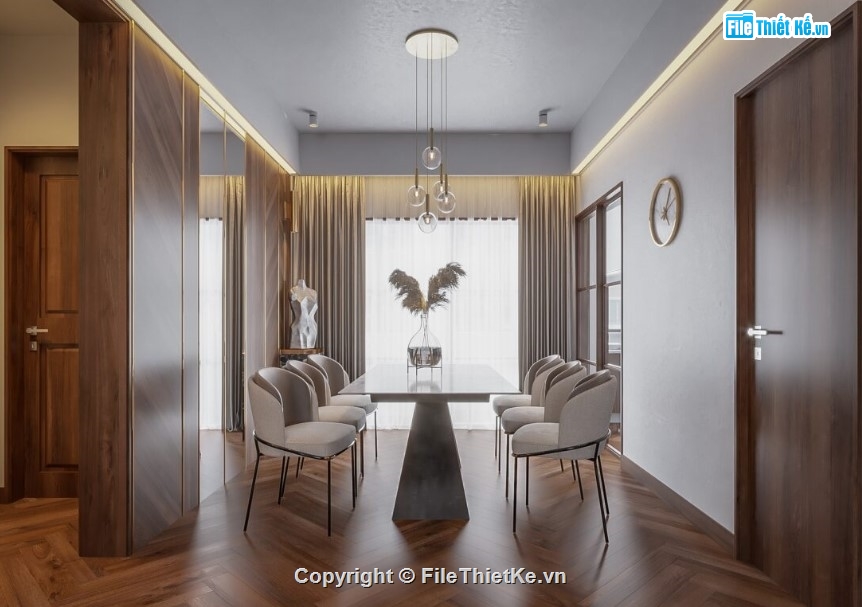 phòng khách hiện đại,phòng khách sang trọng,sketchup phòng khách hiện đại