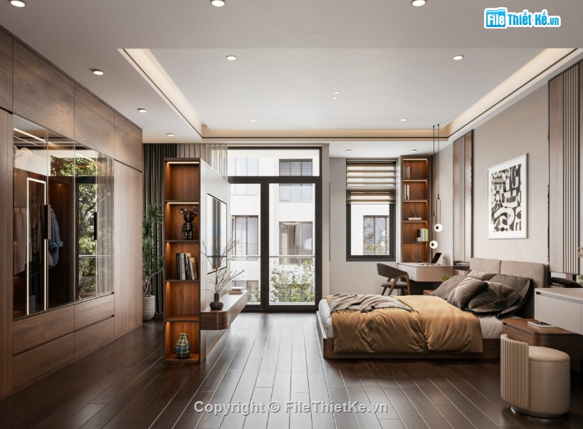 mẫu phòng đẹp,file sketchup phòng ngủ,mẫu phòng ngủ