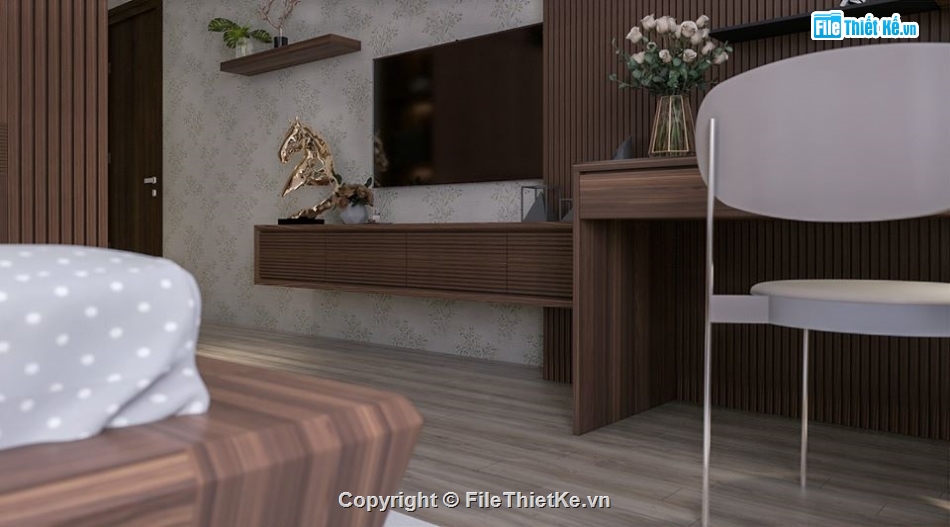 thiết kế phòng ngủ hiện đại,3d sketchup phòng ngủ,3d phòng ngủ,mẫu su phòng ngủ