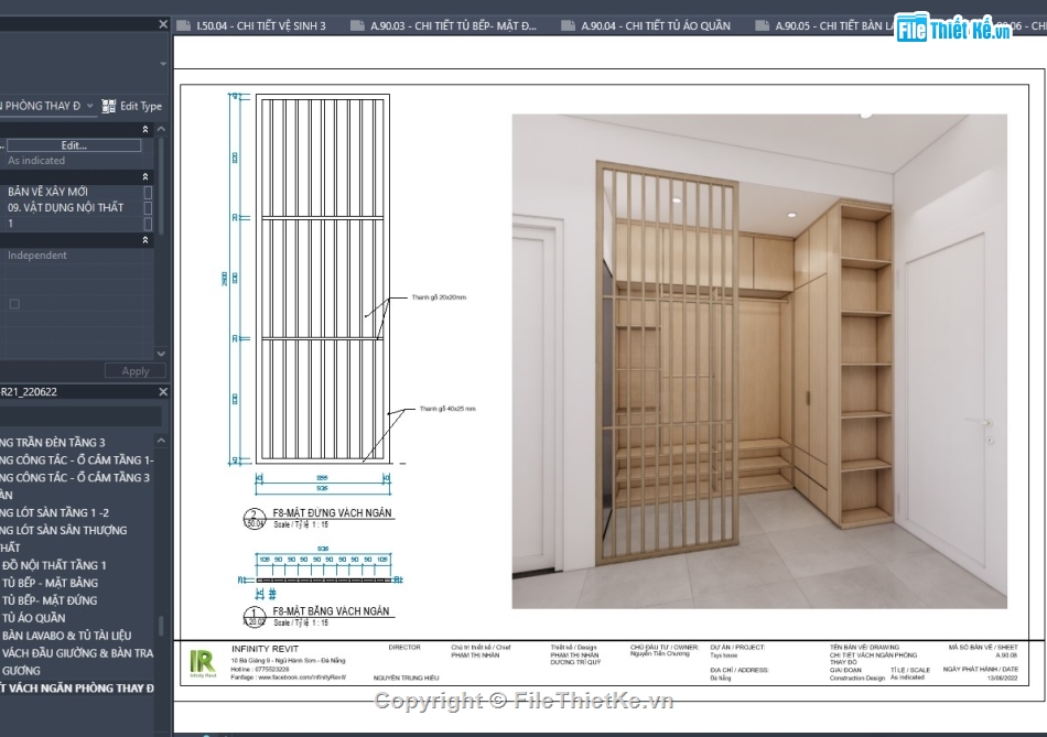 revit nhà phố,revit nhà 2 tầng,revit nội thất,revit nhà phố đẹp