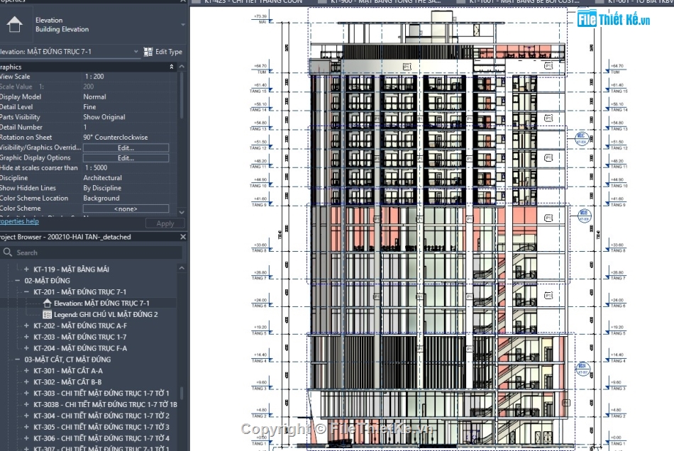 revit chung cư,revit khách sạn,revit tòa nhà văn phòng,revit nhà cao tầng