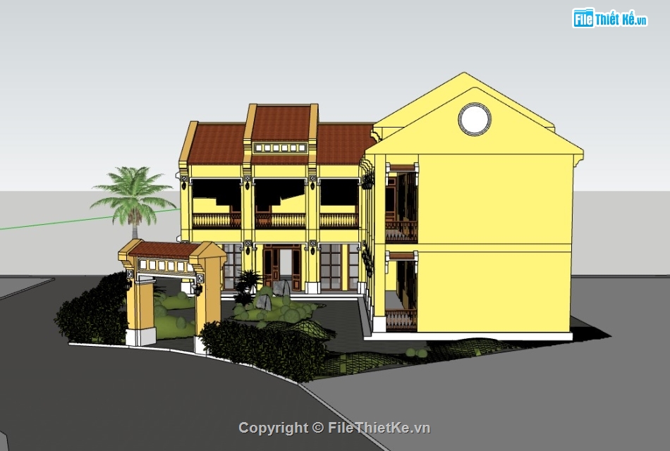 trường tiểu học,sketchup trường tiểu học,su trường tiểu học,su trường học,sketchup trường học