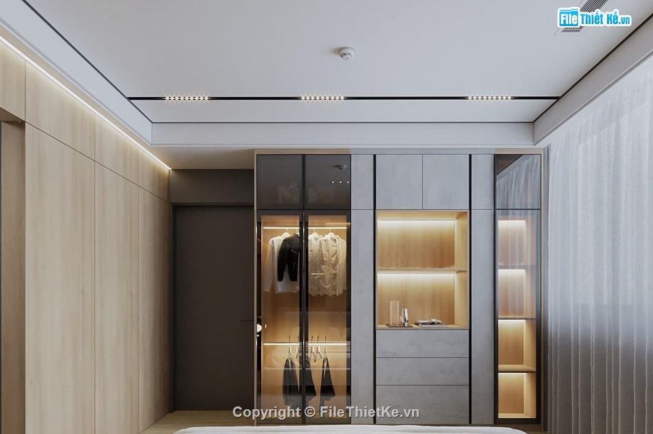 Nội thất,su nội thất căn hộ,căn hộ,sketchup nội thất căn hộ