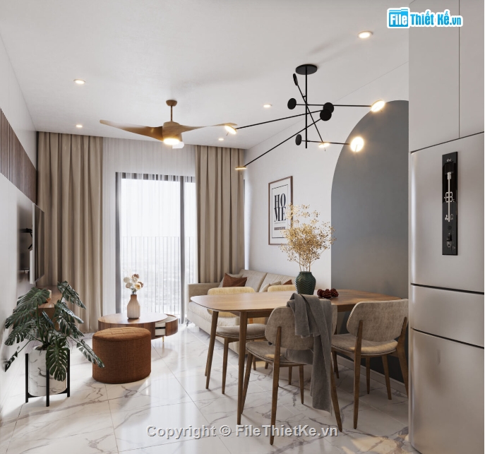 Mẫu su nội thất phòng khách,nội thất phòng bếp,mẫu sketchup nội thất chung cư,mẫu dựng 3dsu nội thất