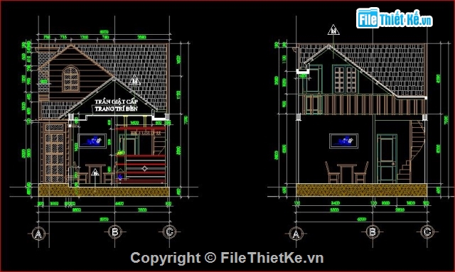 nhà cấp 4 ở nông thôn,mẫu nhà nông thôn,nhà nông thôn mái ngói