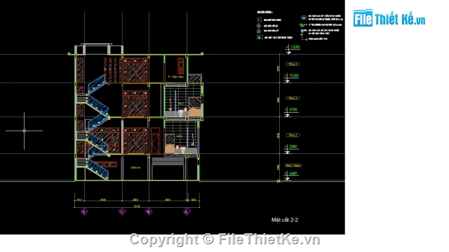 Biệt thự 4 tầng 11.88x13.12m,thiết kế nhà biệt thự 4 tầng,bản vẽ biệt thự 4 tầng