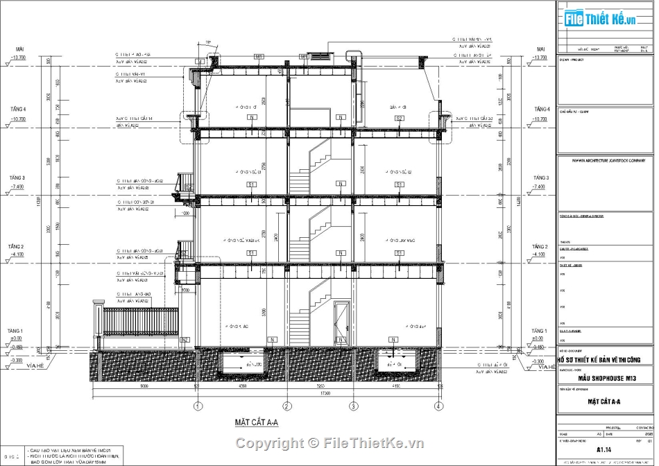 Thiết kế Nhà phố căn góc,Mẫu Nhà phố 2 mặt tiền,Bản vẽ Nhà 2 mặt tiền có sân trước,nhà phố,bản vẽ nhà phố,nhà phố 4 tầng