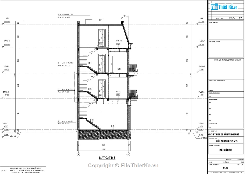 Thiết kế Nhà phố căn góc,Mẫu Nhà phố 2 mặt tiền,Bản vẽ Nhà 2 mặt tiền có sân trước,nhà phố,bản vẽ nhà phố,nhà phố 4 tầng