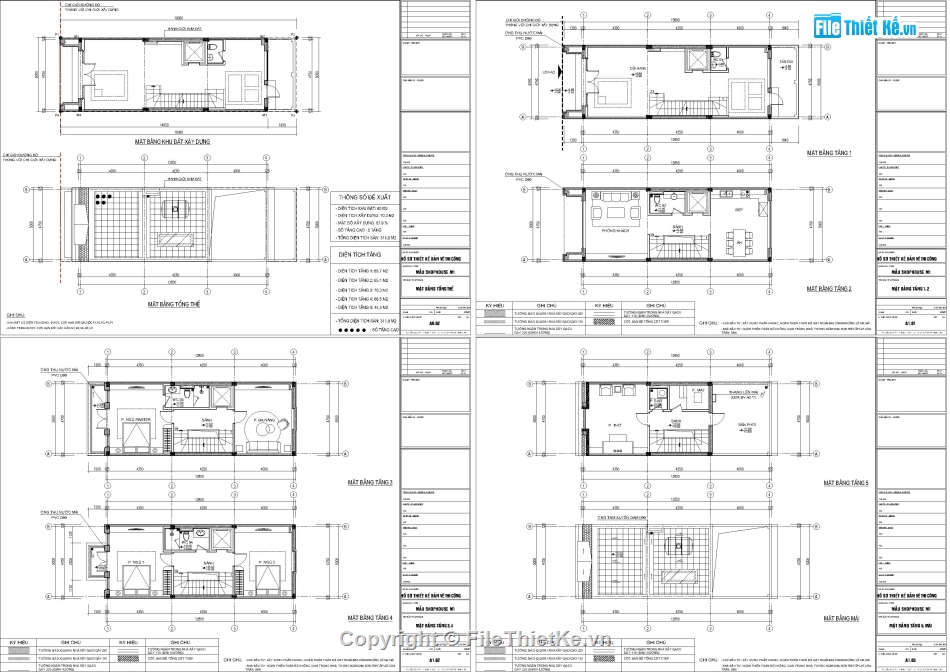 Bản vẽ nhà phố 5x16m,Thiết kế nhà phố 5 tầng,Mẫu thiết kế nhà phố đẹp,Thiết kế nhà ở kết hợp kinh doanh,Bản vẽ nhà phố hiện đại