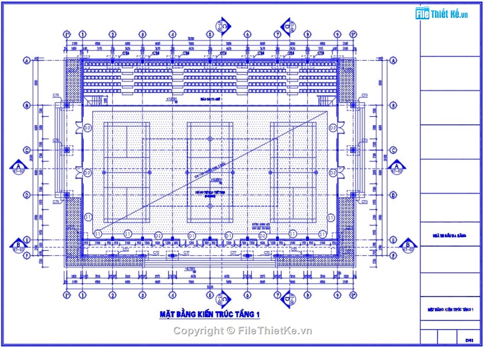 Chi tiết kế cấu vòm phẳng,Nhà thi đấu đa năng mái vòm,nhà thi đấu đa năng mái vòm,Bản vẽ nhà thi đấu đa năng