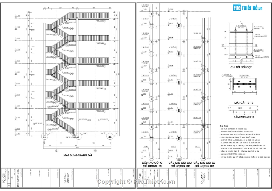 Thang thoát hiểm nhà 6 tầng,bản vẽ thang sắt ngoài nhà,File Autocad thang sắt thoát hiểm,Bản vẽ cad thang thép,Bản vẽ kết cấu thang thép nhà 5 tầng,Bản vẽ thiết kế cầu thang sắt