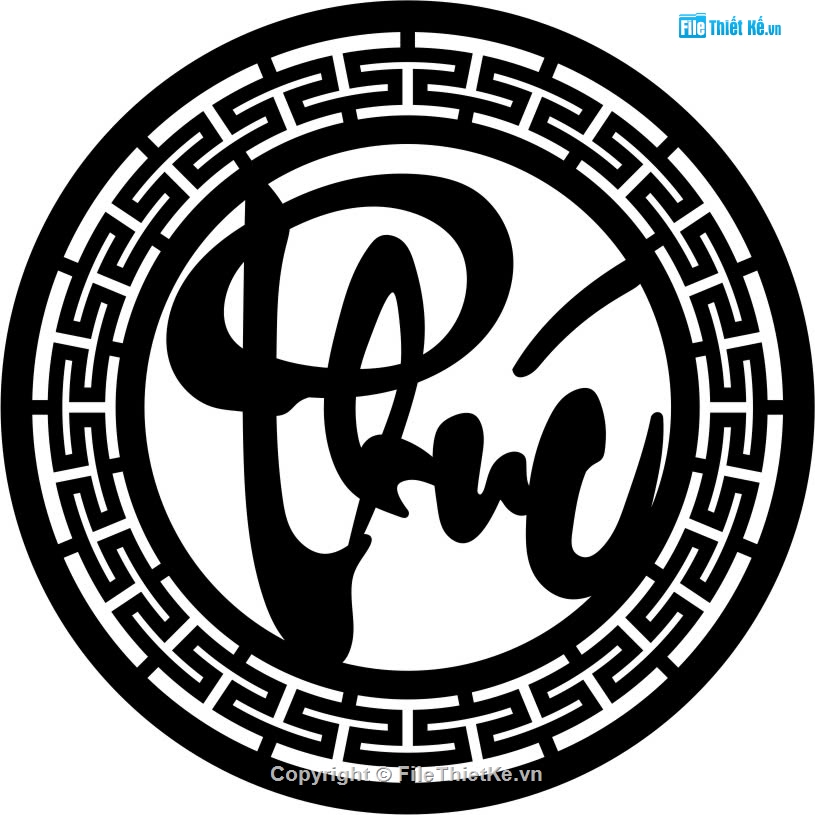 cnc chữ phúc,chữ phúc cnc,cnc phúc