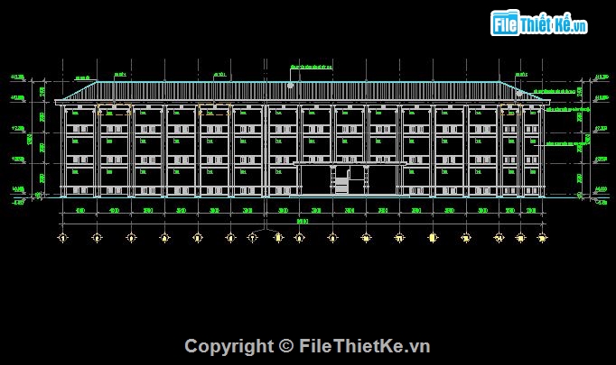 trường trung học cơ sở,Mẫu trường theo tt13 bgd,bản vẽ cad trường học,bản vẽ autocad trường học,file autocad trường thcs.