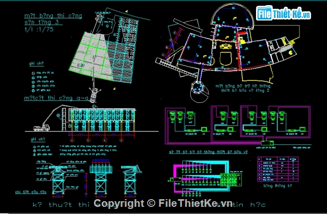 Bảo Tàng Vũ Khí,Bản vẽ autocad,bản vẽ bảo tàng,kiến trúc bảo tàng