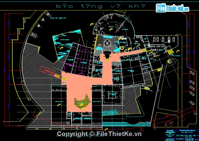 Bảo Tàng Vũ Khí,Bản vẽ autocad,bản vẽ bảo tàng,kiến trúc bảo tàng