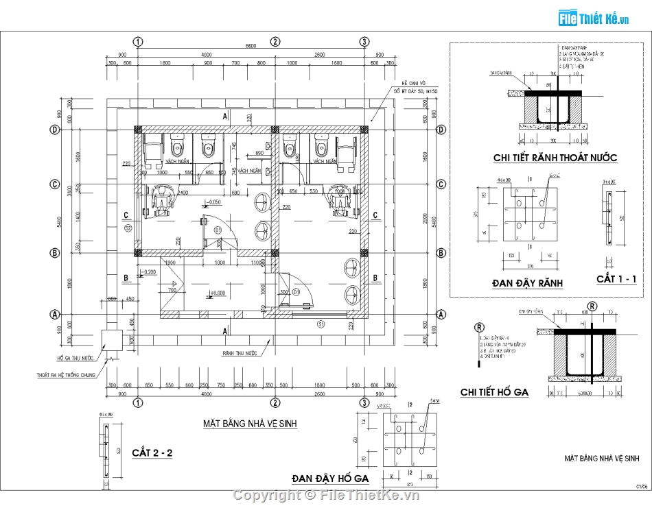 Nhà vệ sinh công công file cad,bản vẽ nhà vệ sinh công cộng,autocad nhà vệ sinh công cộng,nhà vệ sinh autocad,nhà vệ sinh công cộng 6.6x5.4m