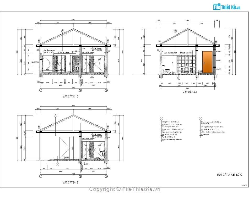 Nhà vệ sinh công công file cad,bản vẽ nhà vệ sinh công cộng,autocad nhà vệ sinh công cộng,nhà vệ sinh autocad,nhà vệ sinh công cộng 6.6x5.4m