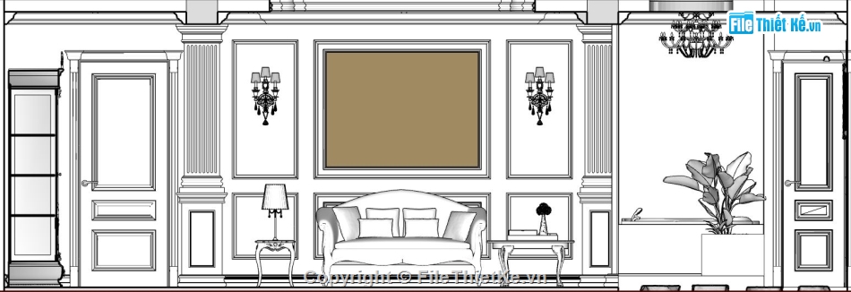 sketchup nội thất spa,model sketchup spa mini,thiết kế spa đẹp