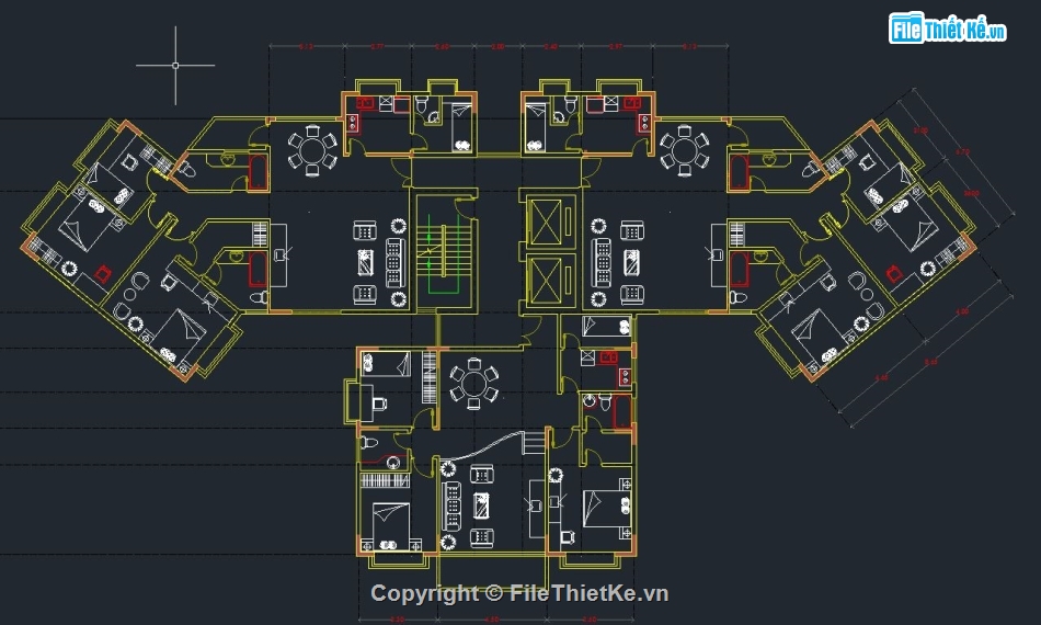 file cad mặt bằng,mặt bằng căn hộ,cad chung cư,căn hộ chung cư