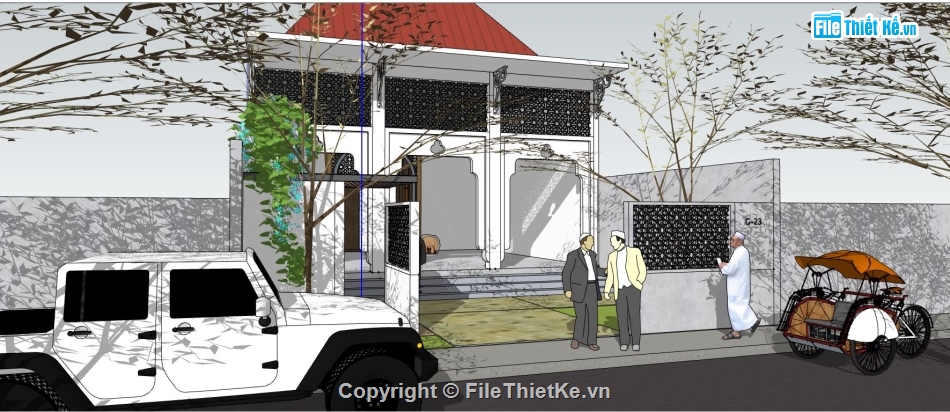 file su nhà thờ,thiết kế 3d su nhà thờ,dựng 3d su nhà thờ công giáo