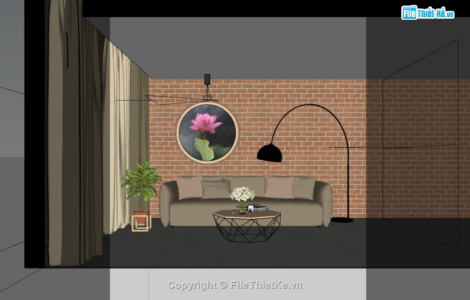 Phòng khách file sketchup,model su phòng khách,phòng khách file sketchup,sketchup phòng khách,phòng khách sketchup