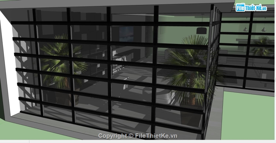 mẫu phòng khách,sketchup phòng khách,file sketchup phòng khách